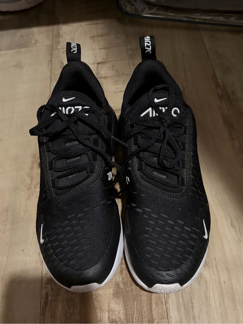 Nike Black and White Women's Running Sneakers